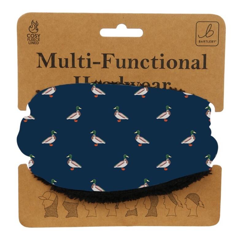 FUNKY NECK WARMER - MALLARD DUCK
