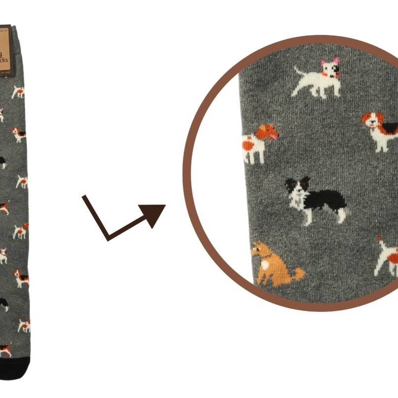 MENS FUNKY WELLY SOCKS - DOGGY DIVA