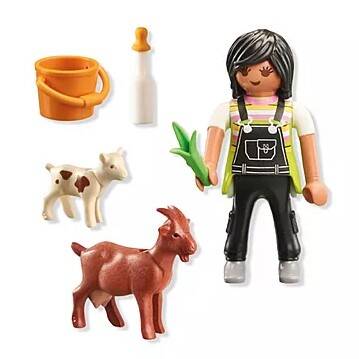 PLAYMOBIL 71759 WOMAN WITH GOATS