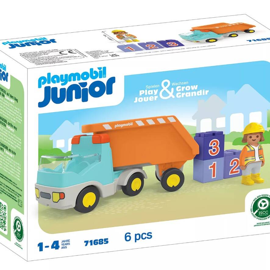 PLAYMOBIL 71685 JUNIOR: DUMP TRUCK
