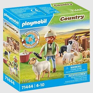 PLAYMOBIL 71444 YOUNG SHEPHERD WITH FLOCK OF SHEEP