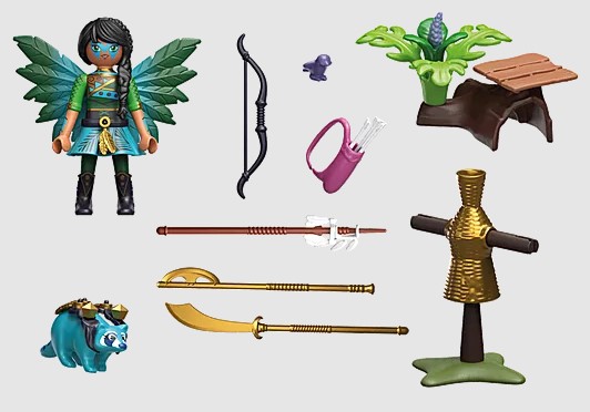PLAYMOBIL STARTER PACK KNIGHT FAIRY WITH RACCOON