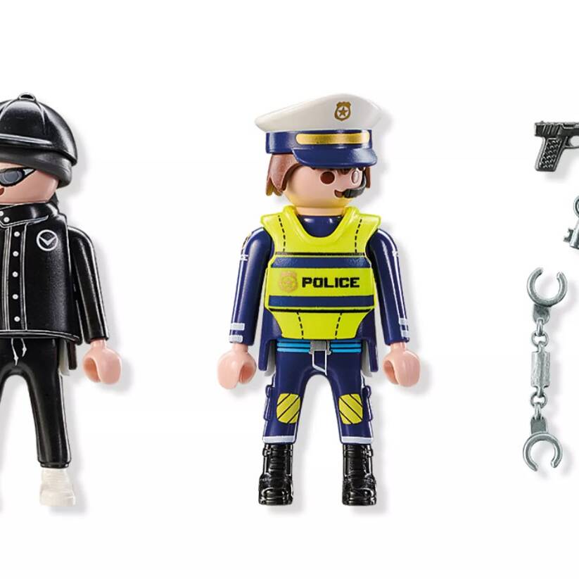 PLAYMOBIL 71804 POLICE AND BURGLAR