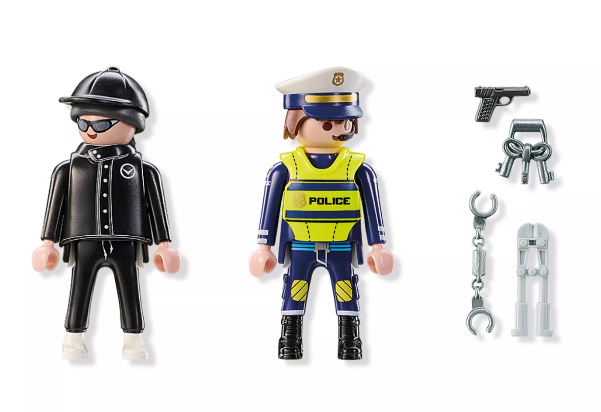 PLAYMOBIL 71804 POLICE AND BURGLAR