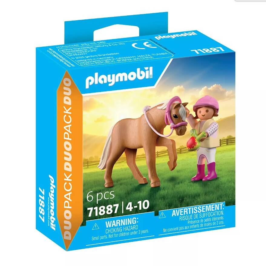 PLAYMOBIL 71887 GIRL WITH PONY