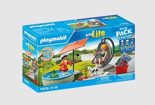 PLAYMOBIL 71476 SPLASHING FUN IN THE GARDEN