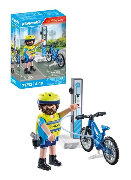 PLAYMOBIL 71732 POLICE BIKE PATROL