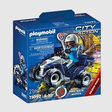 PLAYMOBIL 71092 POLICE QUAD