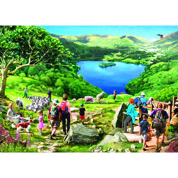 HOP Jigsaw 1000 Lake View 