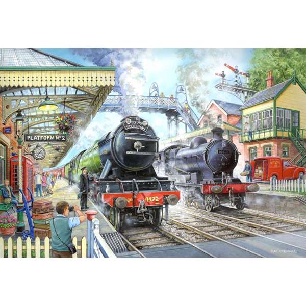HOP Jigsaw Dalmore Collection Train Now Standing 1000Pc