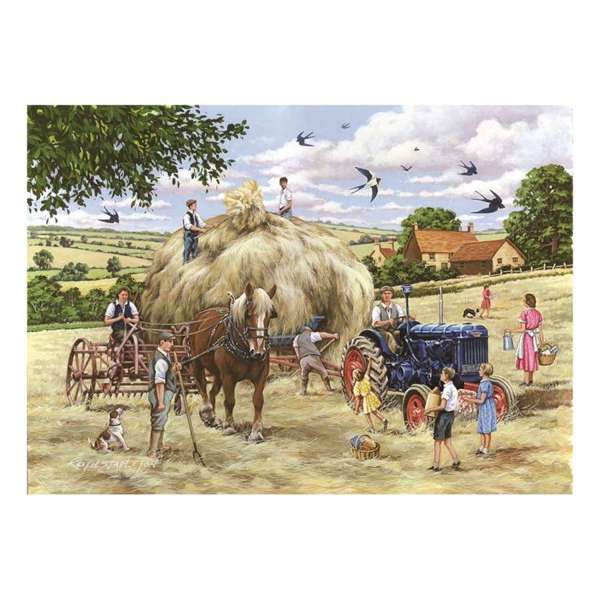 HOP JIGSAW BIG 500 - MAKING HAY