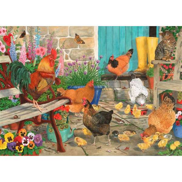 HOP 1000 Piece Jigsaw - HENPECKED