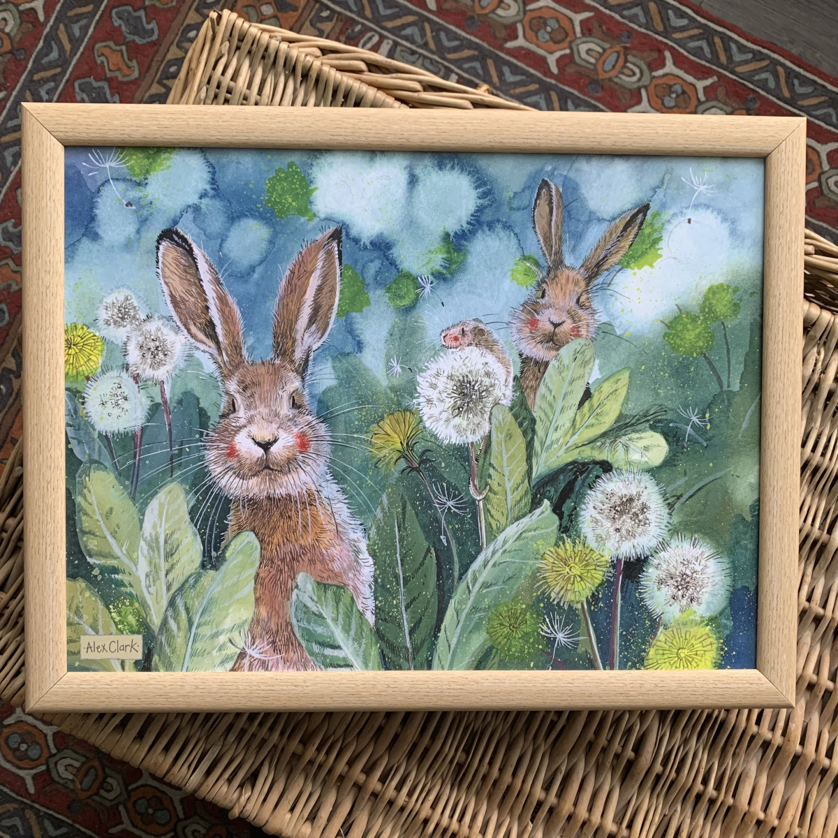 AMONGST THE DANDELIONS LAP TRAY