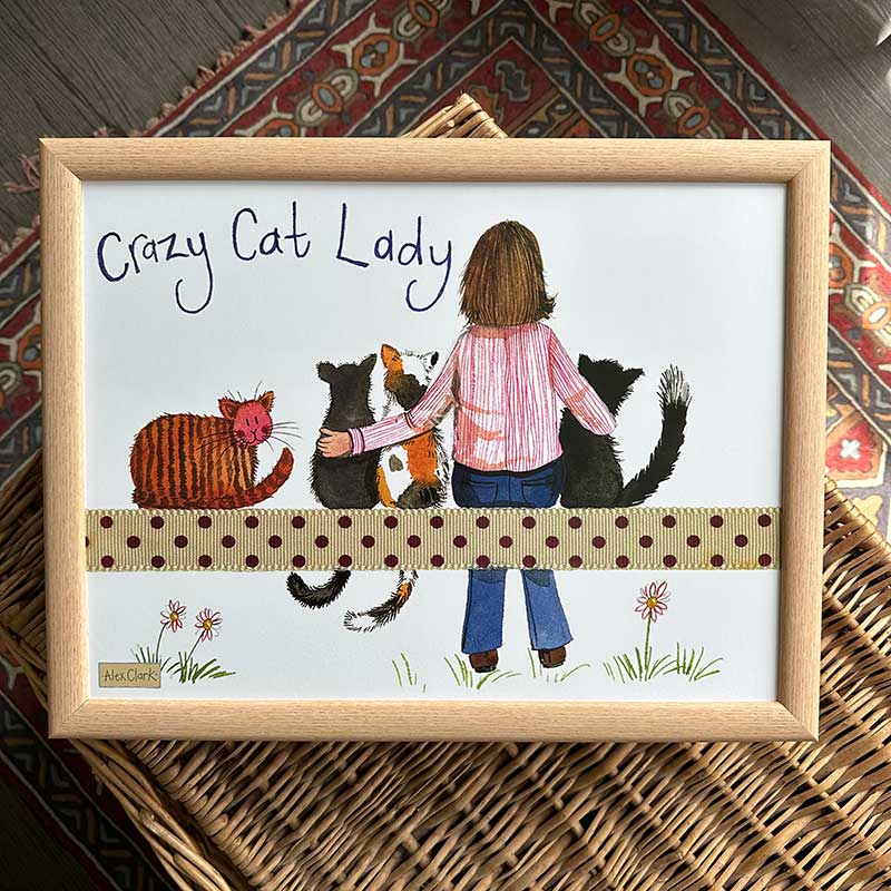 CAT LADY LAP TRAY