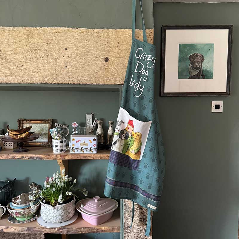 CRAZY DOG LADY APRON