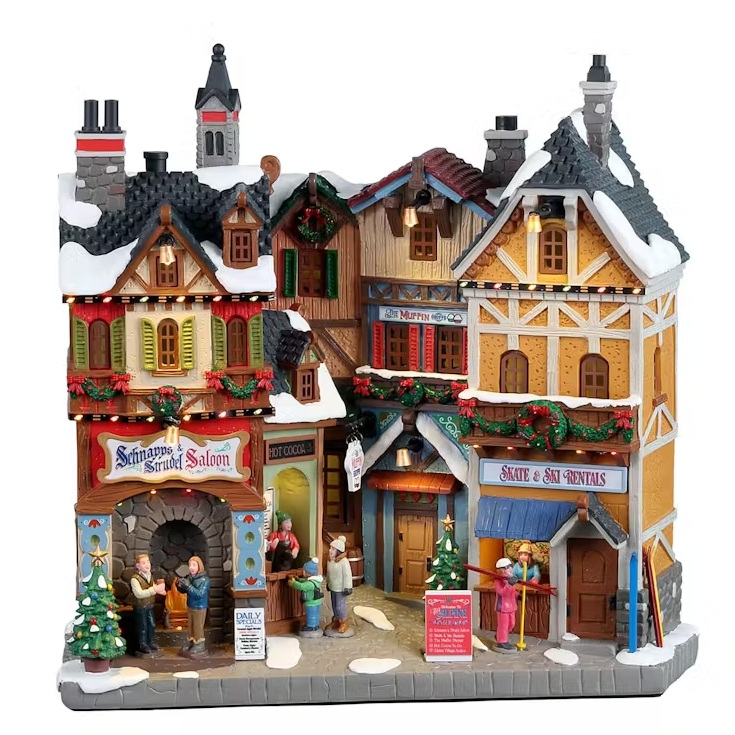 LEMAX ALPINE WINTER SHOPS,  B/O (4.5V)