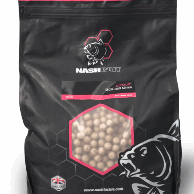 Nash, Citruz Boilie, 12mm, 1kg