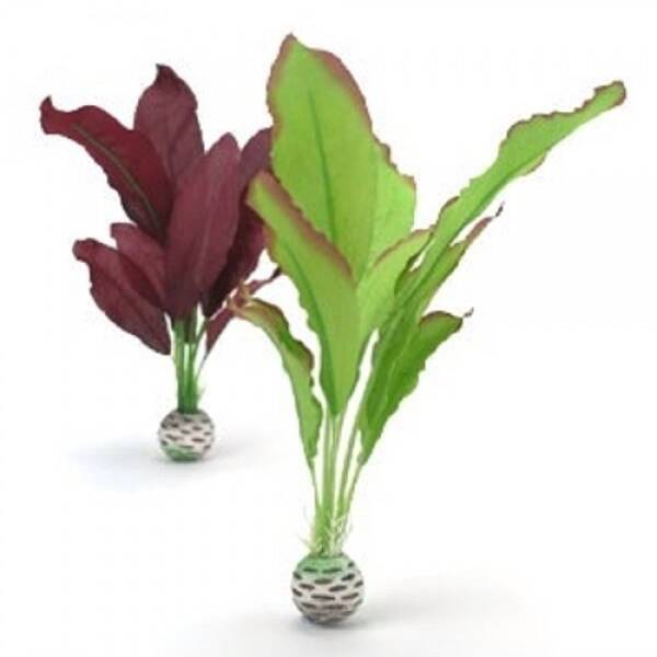Oase BiOrb Silk Plant Set - Medium - Green & Purple (46101)