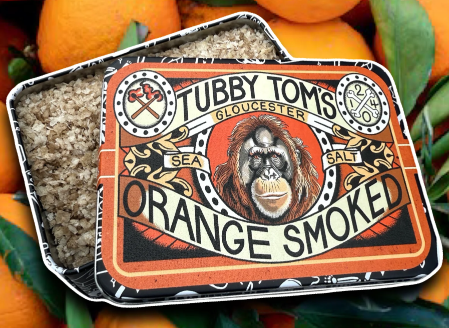 Tubby Toms ORANGE SMOKED SALT - 200G
