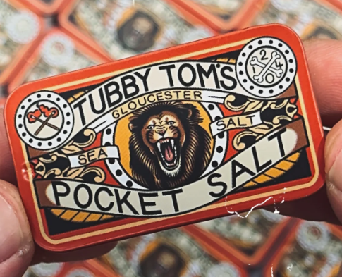 Tubby Toms POCKET TINS - HANDY 10G POCKET SALT TIN